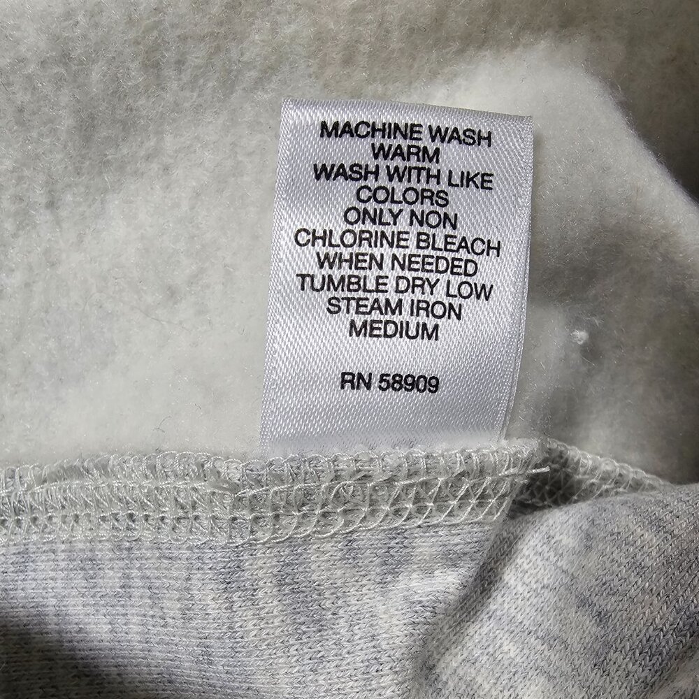 Cremieux Mens Heather Grey 1/4 Zip Fleece Pullover Size L NWT - Picture 7 of 8